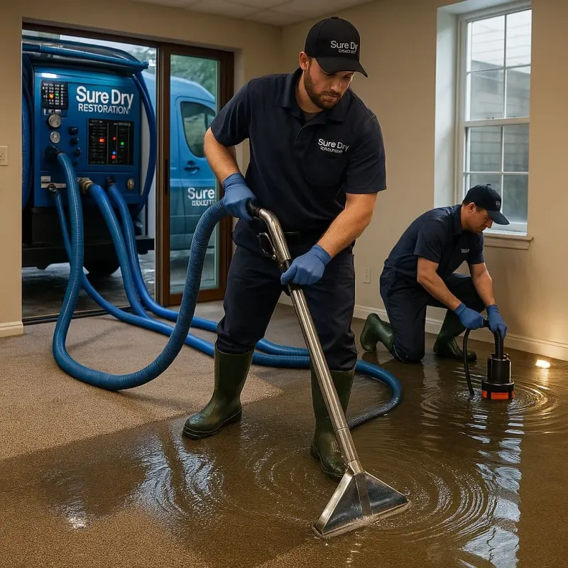 Water Extraction and Removal process in Plentywood, MT